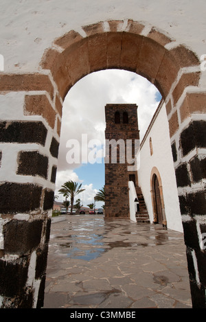 L'Iglesia de Nuestra Señora de la Candelaria La Oliva Fuerteventura Canaries Banque D'Images