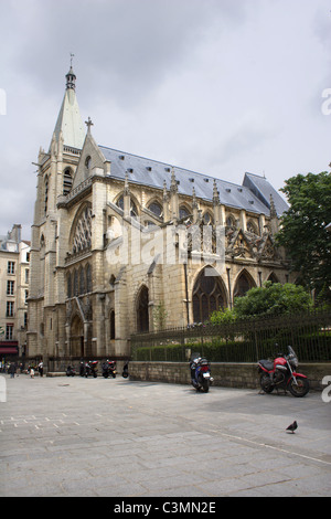 Paris - église gothique Saint Severin Banque D'Images