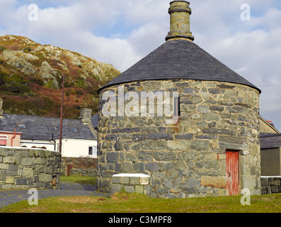 Extérieur de la prison de maison ronde Barmouth Gwynedd milieu de Galles Royaume-Uni Grande-Bretagne Banque D'Images