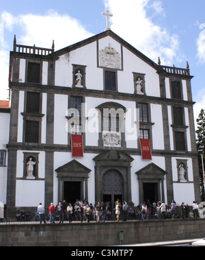 Igreja do Colegio église des Jésuites à Funchal Madeira Banque D'Images