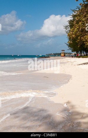 Miami Beach La Barbade, Caraïbes. Banque D'Images