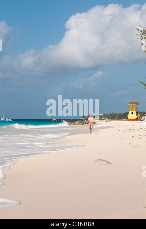 Miami Beach La Barbade, Caraïbes. Banque D'Images