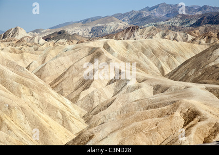 Zabriskie point death vaLLEY Banque D'Images