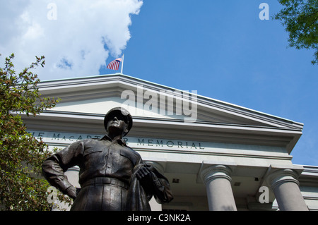 Virginie, Norfolk. Place de Macarthur, le général Douglas MacArthur Memorial. Banque D'Images