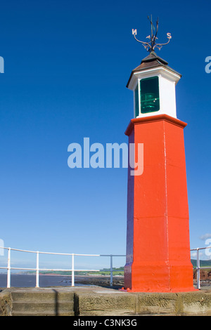 Phare du Port de Watchet Banque D'Images