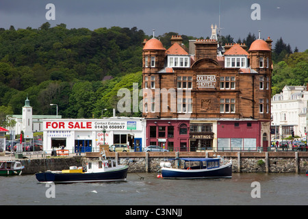 Ville de bord de mer d'Oban gateway à l'isles ecosse Argyll and Bute Banque D'Images