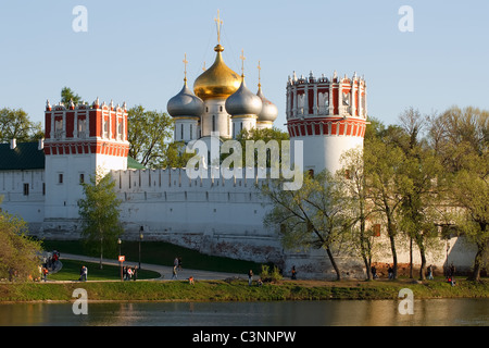 Cathédrale de Notre Dame de Smolensk Banque D'Images