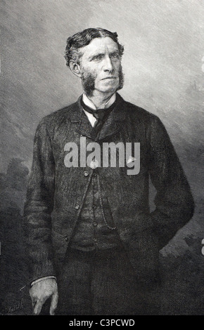 MATTHEW ARNOLD (1822-1888) poète et critique culturel britannique vers 1882 Banque D'Images