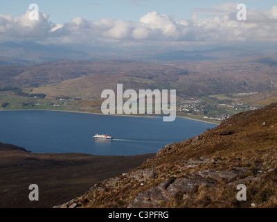 Caledonian macbrayne ferry Ecosse, Ullapool Banque D'Images