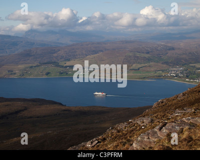 Caledonian macbrayne ferry Ecosse, Ullapool Banque D'Images