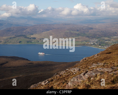 Caledonian macbrayne ferry Ecosse, Ullapool Banque D'Images