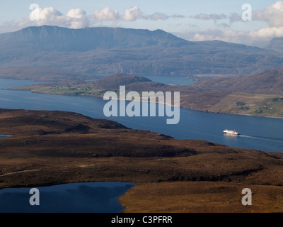 Caledonian macbrayne ferry Ecosse, Ullapool Banque D'Images