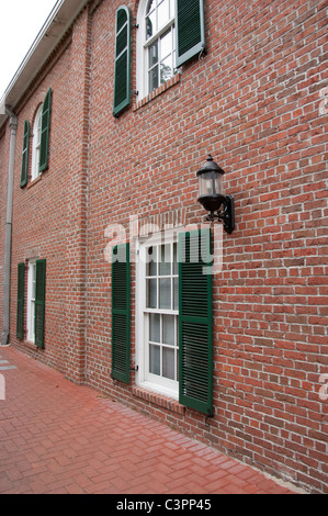 North Carolina, Wilmington. Antebellum historique Bellamy Mansion, ch. 1861. Banque D'Images