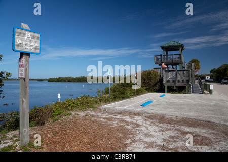 J.N. 'Ding' Darling National Wildlife Refuge, Sanibel Island, Floride, USA Banque D'Images