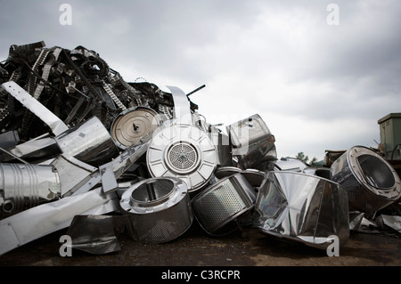 Pour le recyclage des métaux Banque D'Images