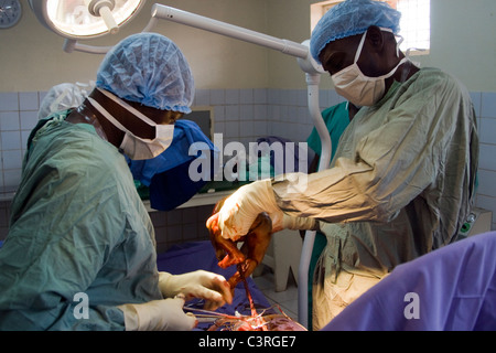 L'hôpital MSF de Betou,chirurgie,République du Congo Banque D'Images