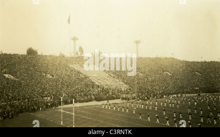 Rose Bowl 1 Janvier 1940 Pasadena match de football sports de Californie du sud Banque D'Images