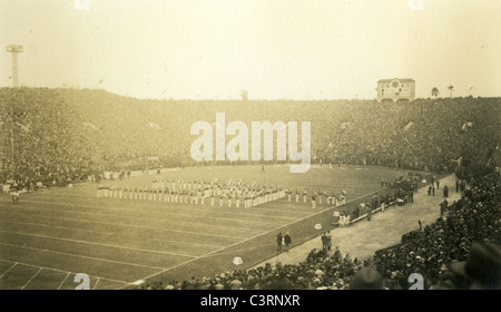 Rose Bowl 1 Janvier 1940 Pasadena match de football sports de Californie du sud Banque D'Images