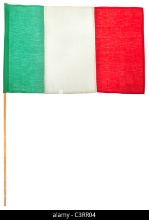 Drapeau italien Banque D'Images