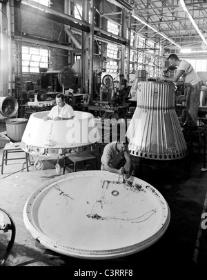 Le programme Mercury's 'Little Joe' lancement de véhicules ont été construits à la NASA Langley Research Center en 1959. Banque D'Images