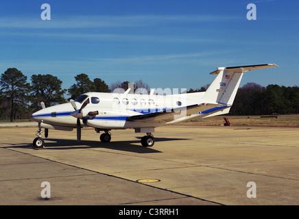 Le B-200 King Air turbo prop Banque D'Images