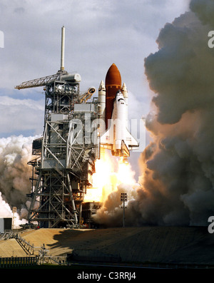 Lancement de la navette Discovery, STS-26 Banque D'Images