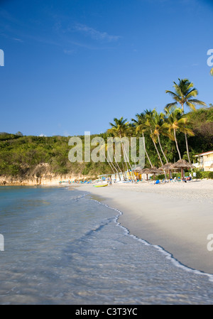 Dickenson Bay Beach à Antigua Banque D'Images