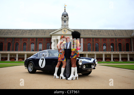 Les images d'aperçu de la Chelsea Auto Legends en septembre 2011 avec STIRLING MOSS et Chelsea retraités et oiseaux Dolly Banque D'Images