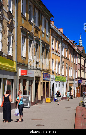 Mall à kowary ancienne ville allemande schmiedeberg. Pologne, la basse Silésie, Europe Banque D'Images