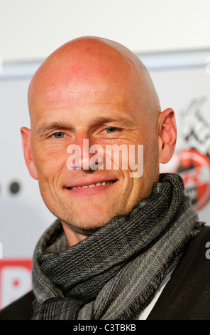 Portrait de norvégien Stale SOLBAKKEN, entraîneur de football allemand club de Bundesliga 1.FC Köln, Cologne Banque D'Images
