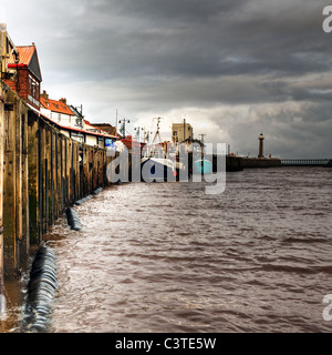 Quai de Whitby Banque D'Images