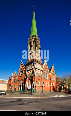 Ballarat Australie / circa 1882 une église dans l'ancienne ville de Ballarat goldfield Banque D'Images