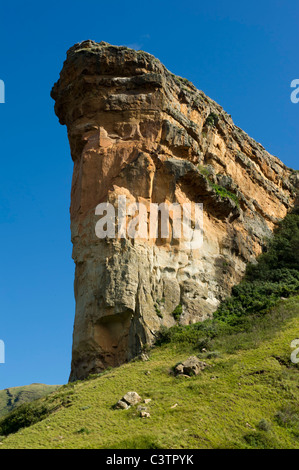 Contrefort Brandwag, Golden Gate Highlands National Park, Afrique du Sud Banque D'Images