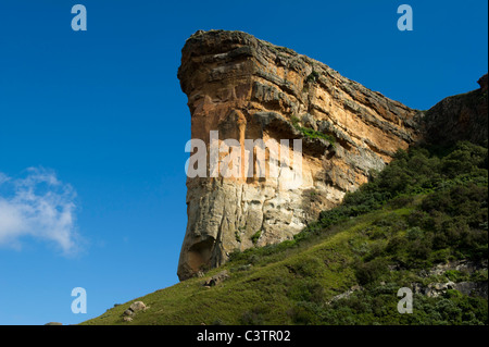 Contrefort Brandwag, Golden Gate Highlands National Park, Afrique du Sud Banque D'Images