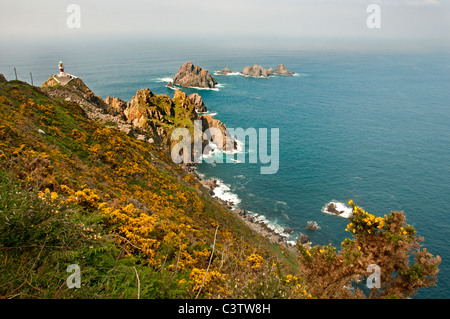 Cabo Ortegal Espagne Sea Cliffs Coast Carino Banque D'Images