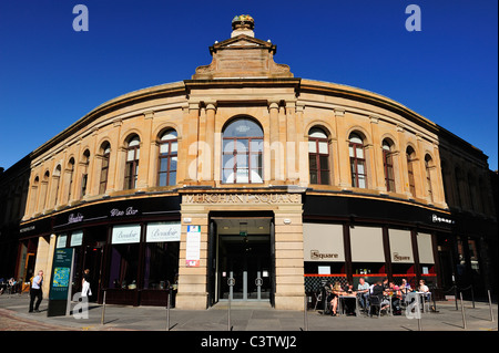 Café Bar à Merchant Square, Glasgow, Ecosse Banque D'Images