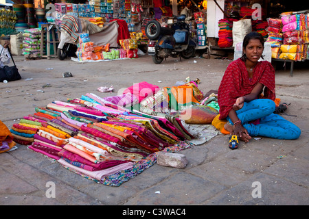 Marché à Jodhpur, Rajasthan, Inde, Asie Banque D'Images