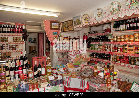 France St Jean de Luz alimentaire épicerie Épicerie fine Banque D'Images