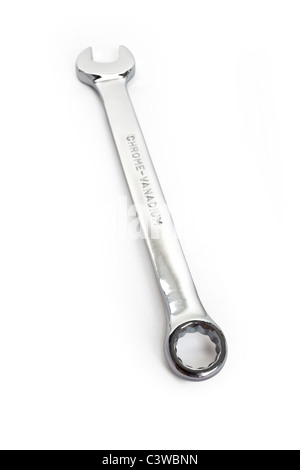 Metal Wrench close up shot Banque D'Images