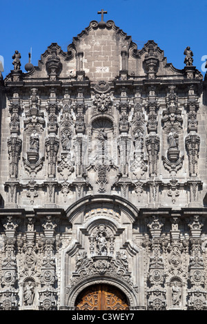 L'entrée du tabernacle de la Cathédrale Métropolitaine de l'assomption de Marie de la ville de Mexico Banque D'Images