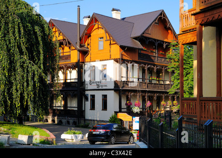 Truskavets hotel, l'ouest de l'Ukraine, l'Europe de l'Est Banque D'Images