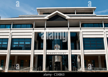 Le Tribunal de la Couronne, Kingston upon Thames, Surrey, UK Banque D'Images