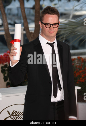 NICOLAS Winding Refn LES LAURÉATS PHOTOCALL CANNES FILM FESTIVAL 2011 PALAIS DES FESTIVAL CANNES FRANCE 22 Mai 2011 Banque D'Images