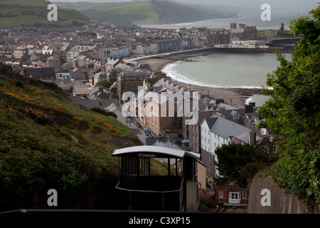 Côte d'Aberystwyth, Pays de Galles Banque D'Images