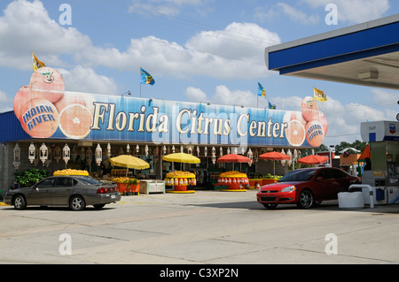 Station de Floride et d'agrumes store USA Banque D'Images