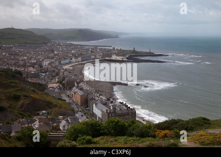 Côte d'Aberystwyth, Pays de Galles Banque D'Images