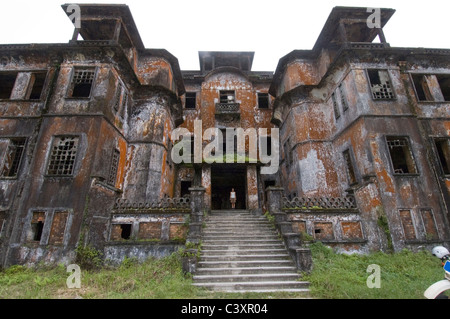 Au Palais de Bokor Bokor Hill Station. Banque D'Images