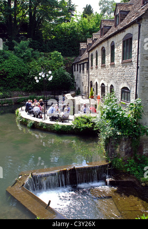 Burleigh Court Hotel and Restaurant, Nailsworth, Gloucestershire, England, UK Banque D'Images