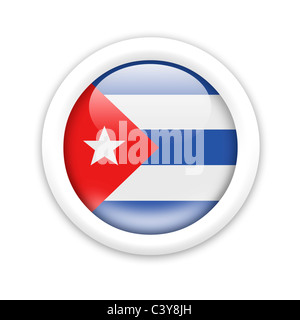 drapeau de cuba Banque D'Images