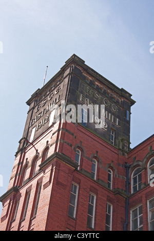 Strutt's East Mill, Belper, Derbyshire, partie de Derwent Valley Mills Site du patrimoine mondial Banque D'Images